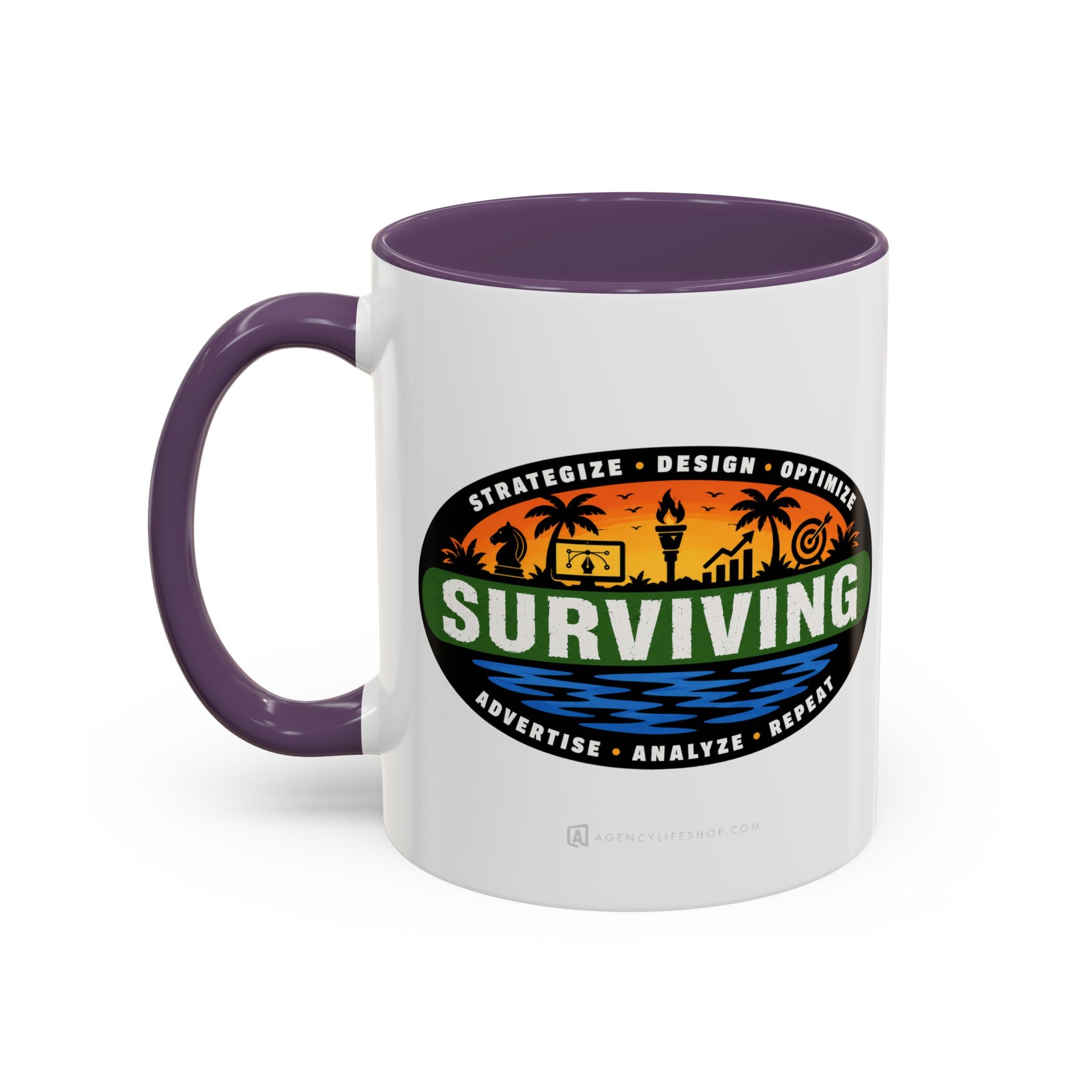 Surviving in Marketing | Coffee Mug
