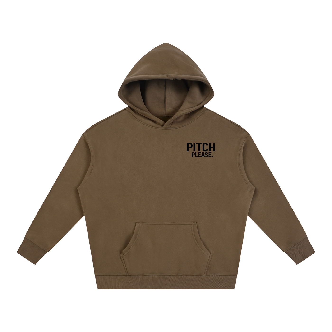 Pitch, Please | Oversize Fleeced Hoodie