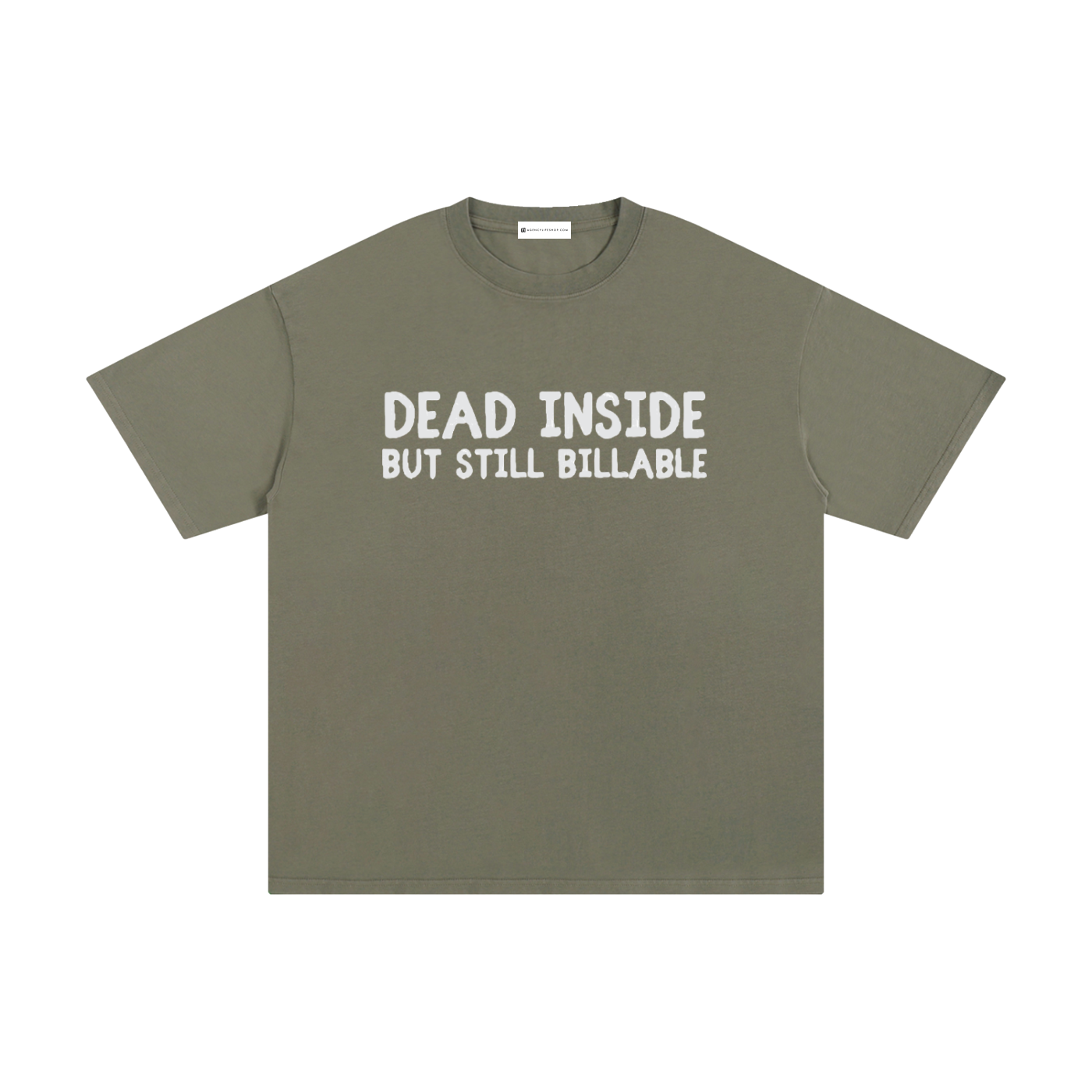Dead Inside But Still Billable | Unisex Pure Cotton T-Shirt