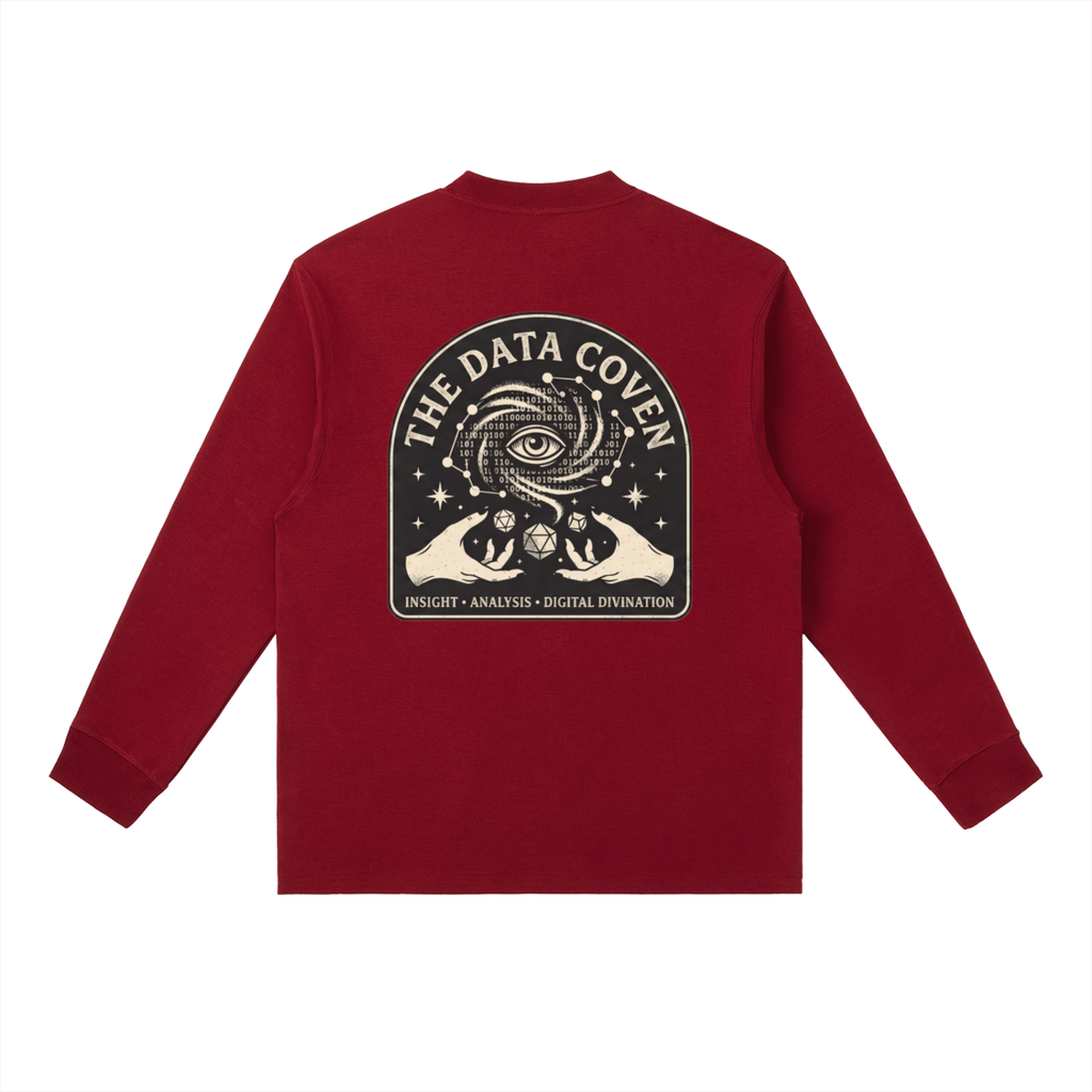 The Data Coven | Essential Crewneck Long-Sleeve T-Shirt