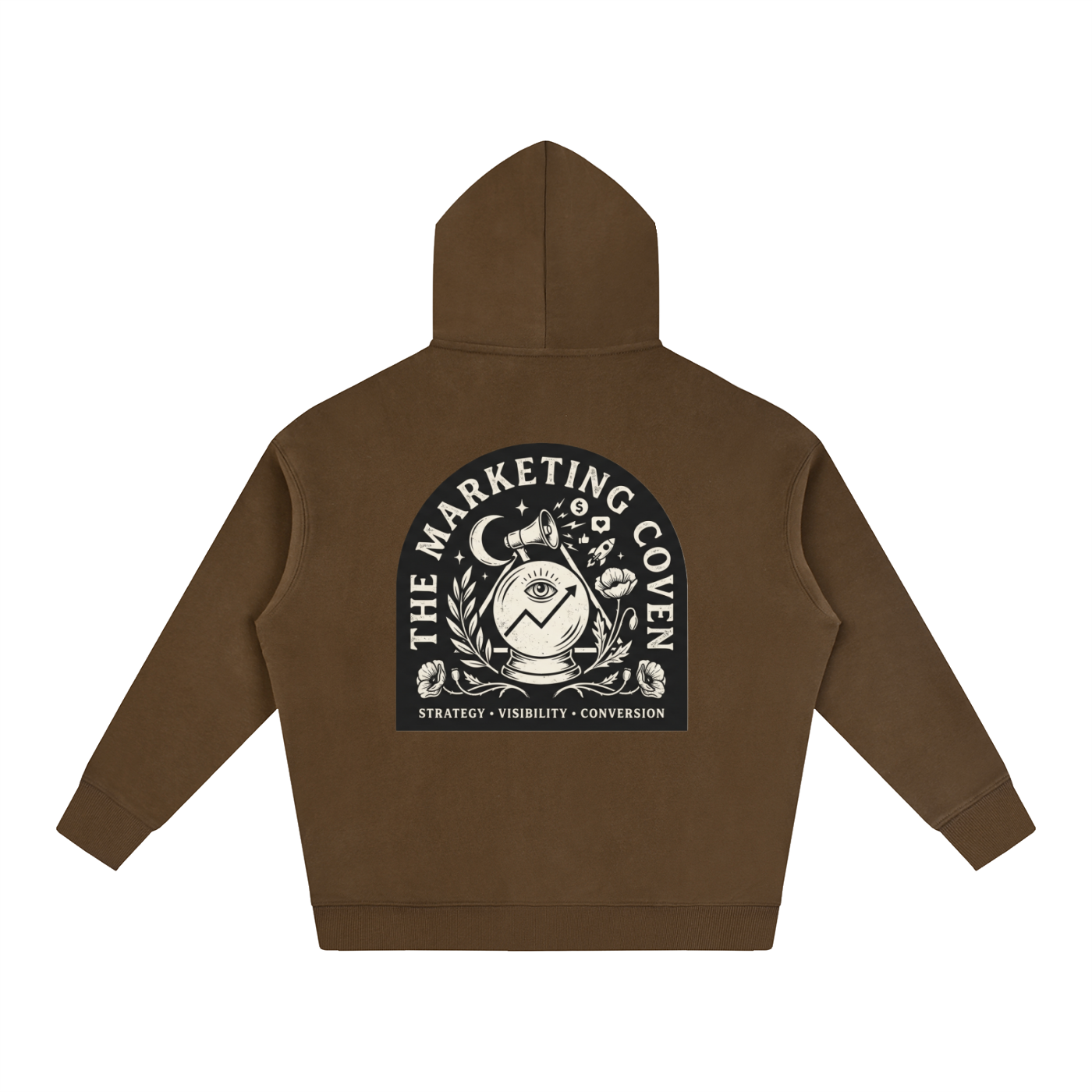 The Marketing Coven | Oversized Fleeced Hoodie