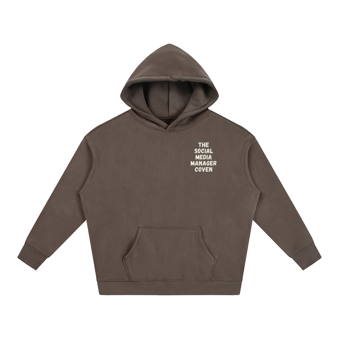 The Social Media Coven | Oversized Fleeced Hoodie
