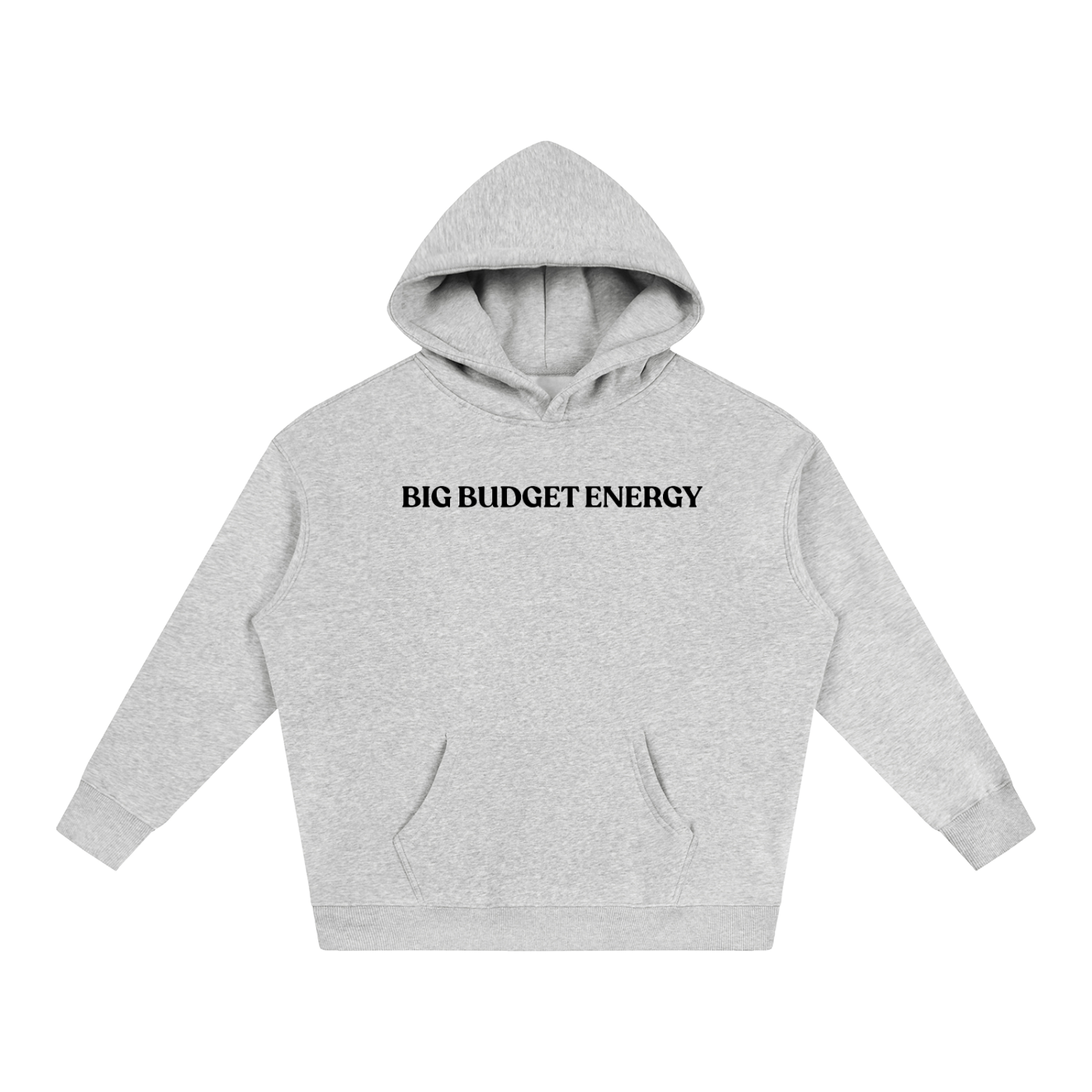 Big Budget Energy | Oversize Fleeced Hoodie