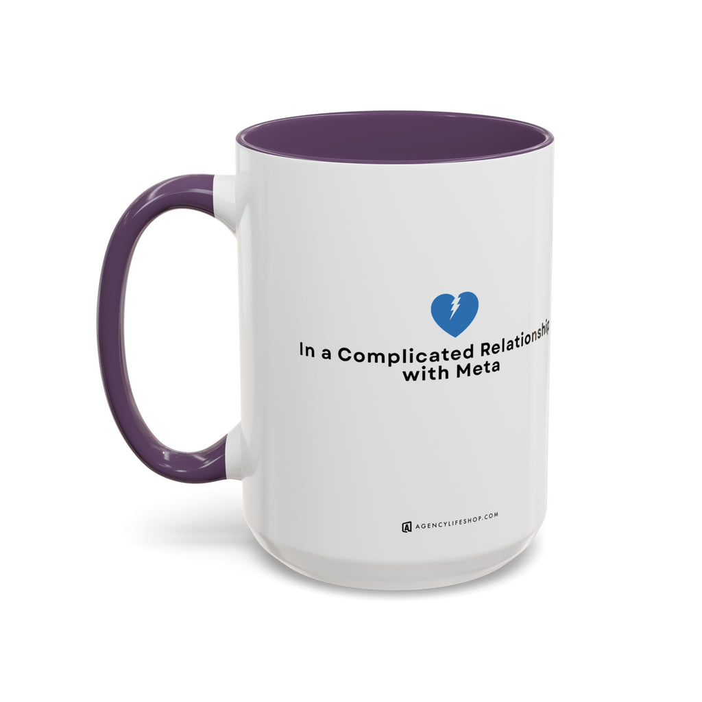 Complicated Relationship | Accent Coffee Mug (11, 15oz)