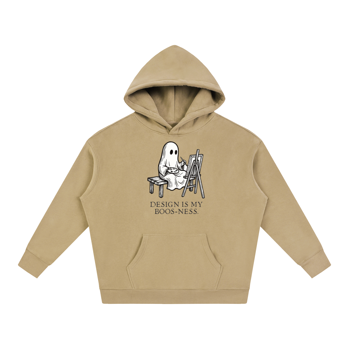 Design is My Boos-ness | Oversize Fleeced Hoodie