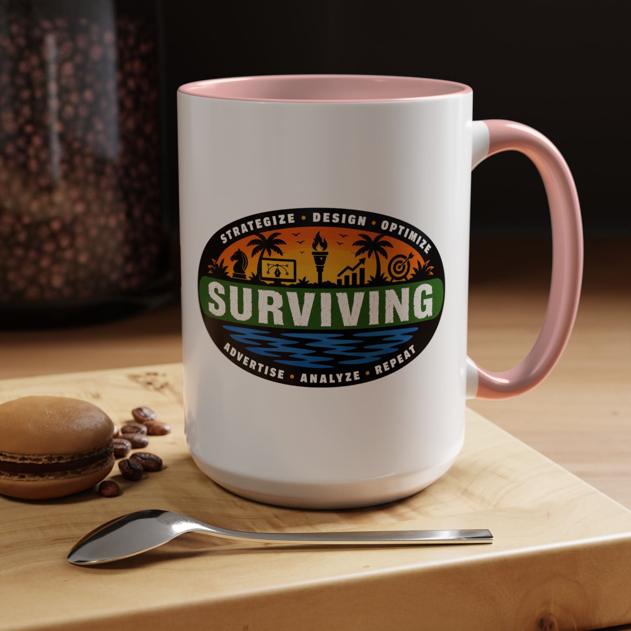 Surviving in Marketing | Coffee Mug