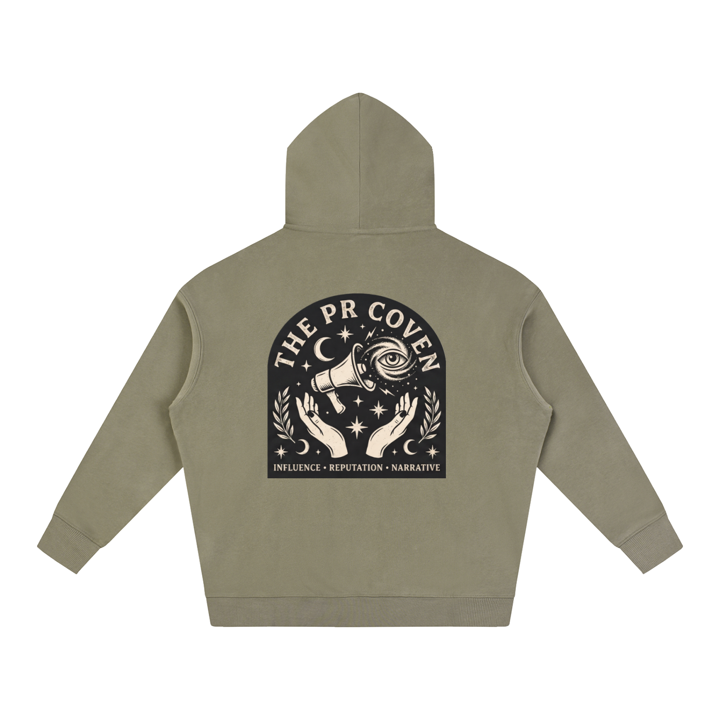 The PR Coven | Oversize Fleeced Hoodie