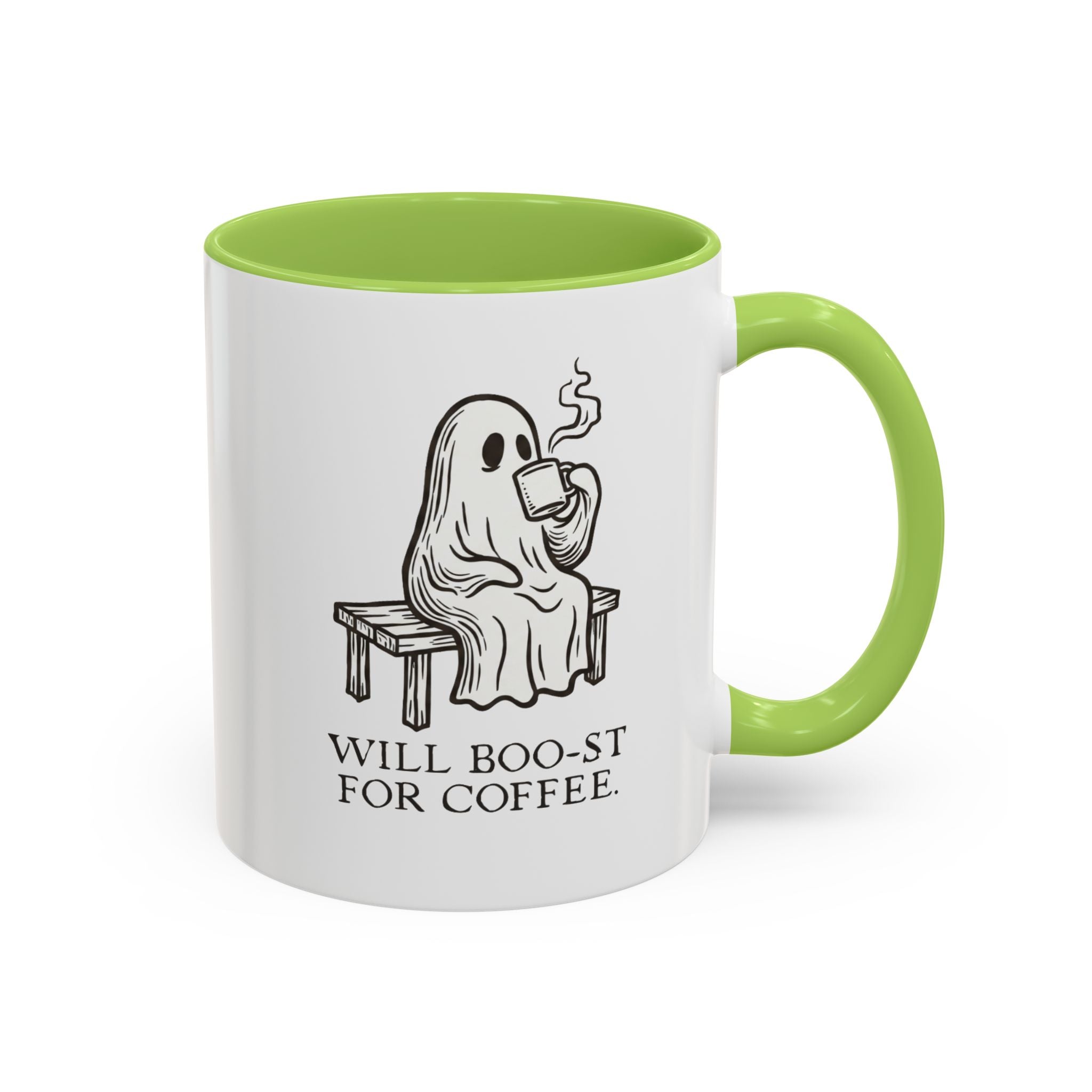 Will Boo-st for Coffee | Accent Mug (11/15oz)