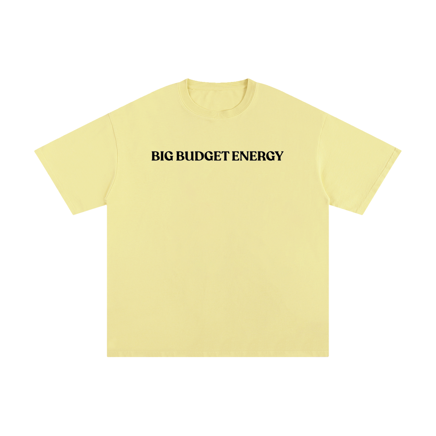 Big Budget Energy | Unisex Pure Cotton T-Shirt