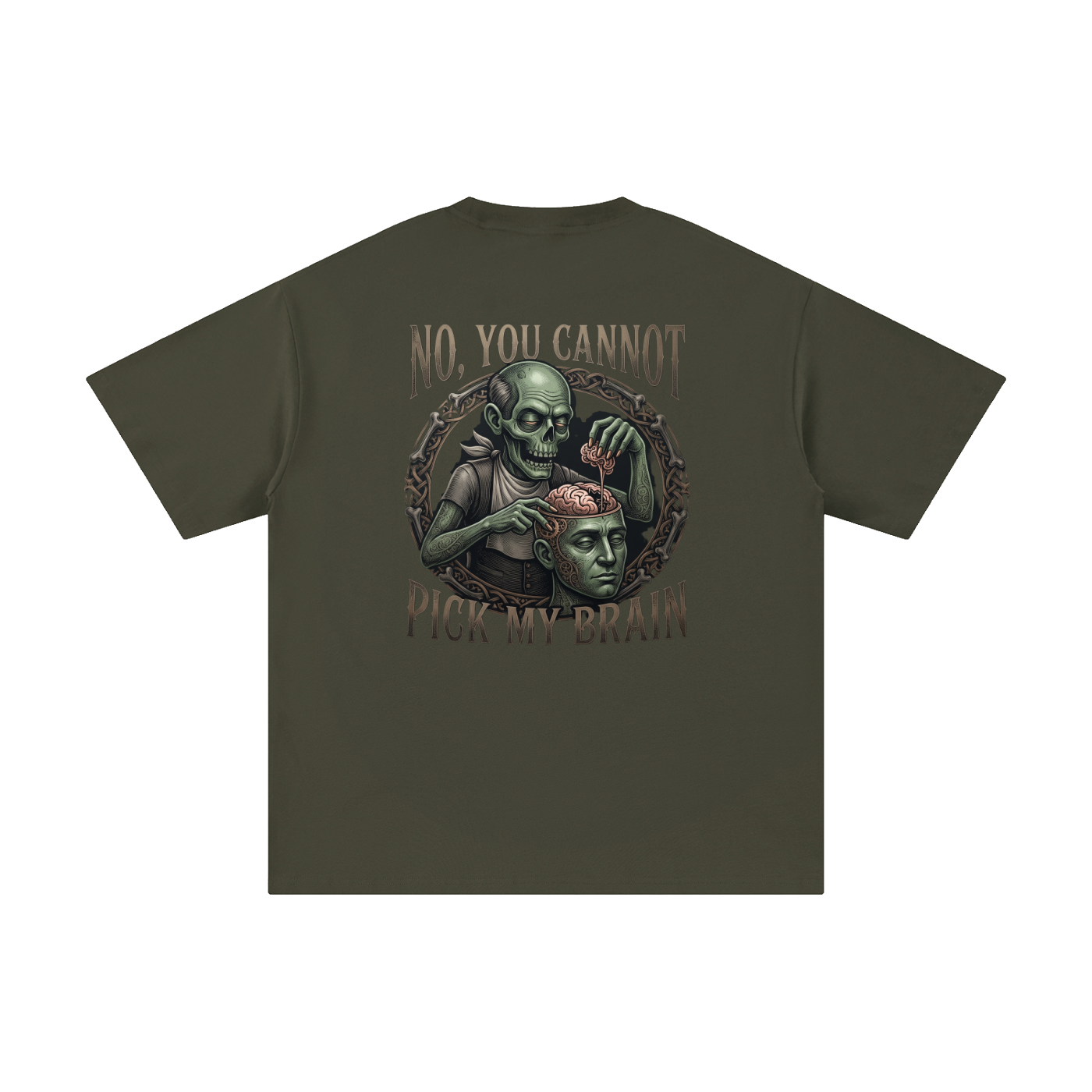 You Cannot Pick My Brain | Unisex Pure Cotton T-Shirt