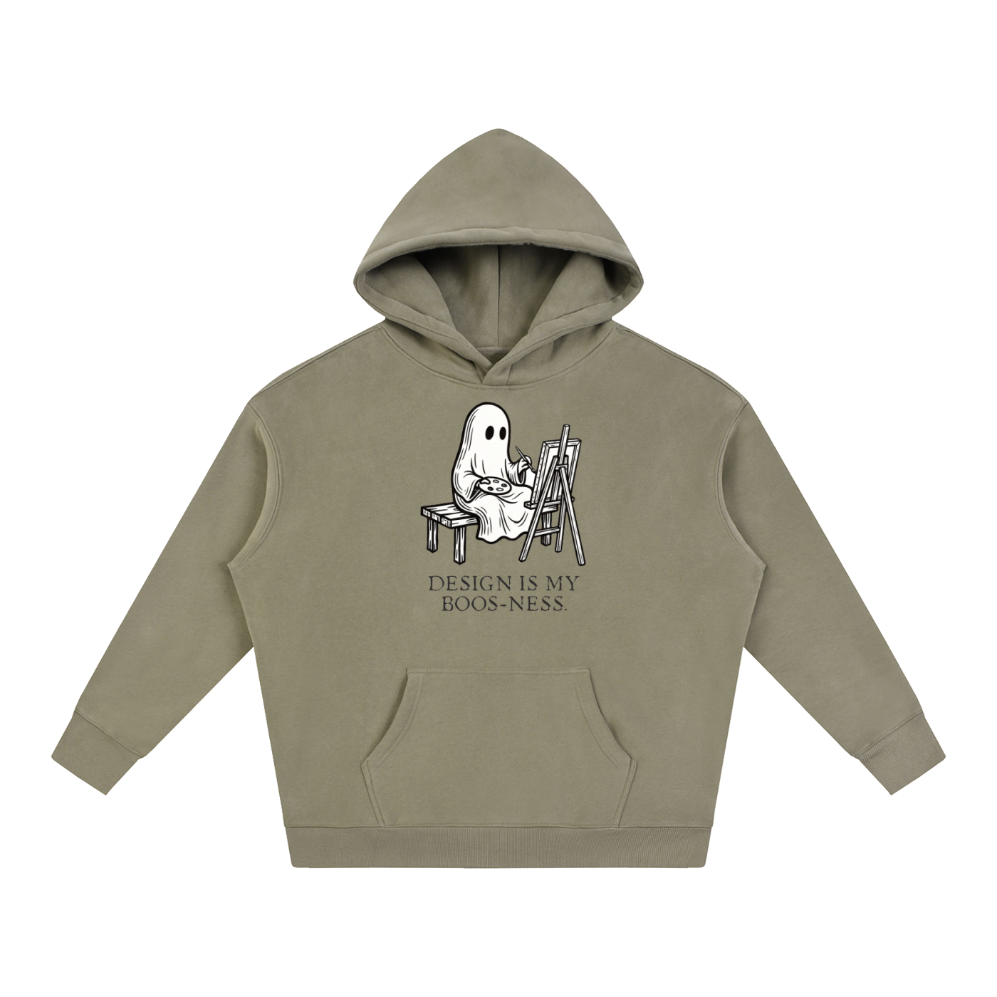 Design is My Boos-ness | Oversize Fleeced Hoodie