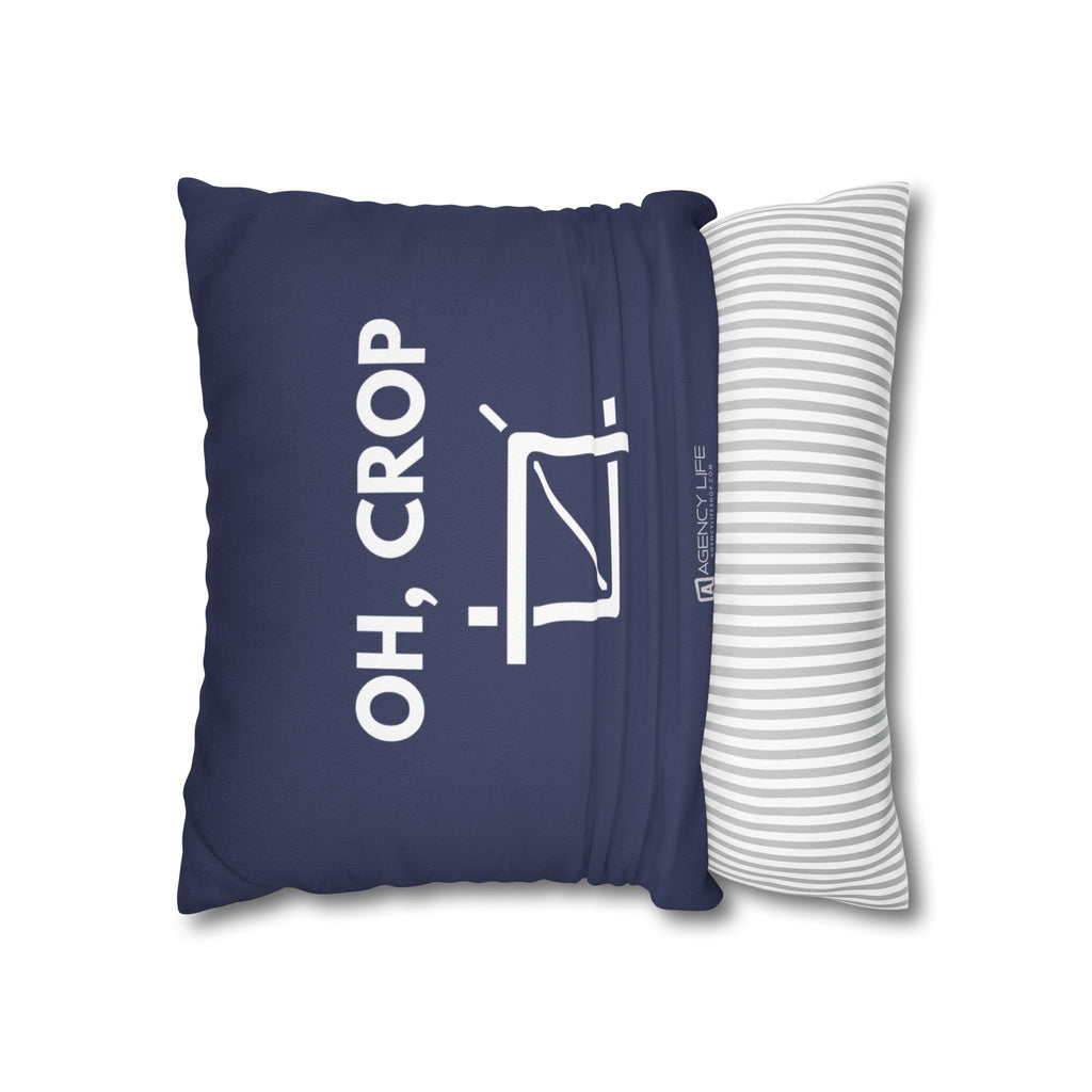 Oh, Crop | Polyester Square Pillowcase