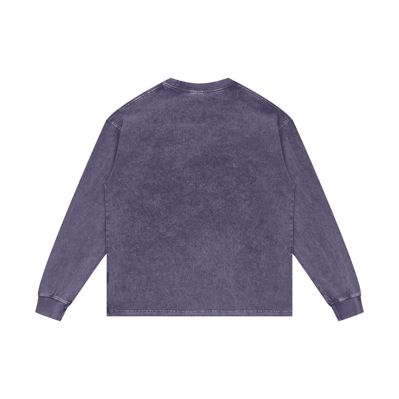 Accepts All Cookies | Acid Wash Oversize Long Sleeve T-Shirt