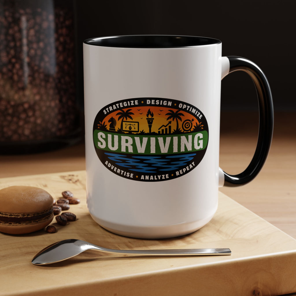 Surviving in Marketing | Coffee Mug