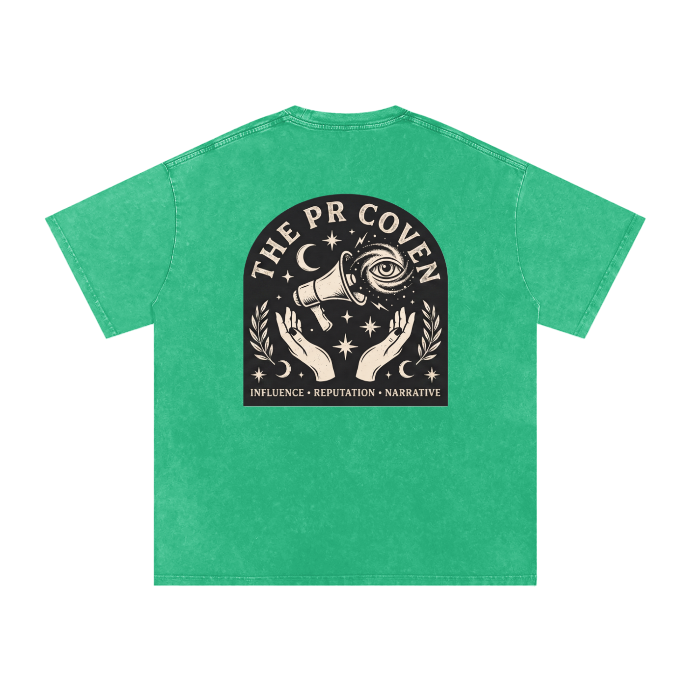 The PR Coven | Snow Washed Oversized Cotton T-Shirt