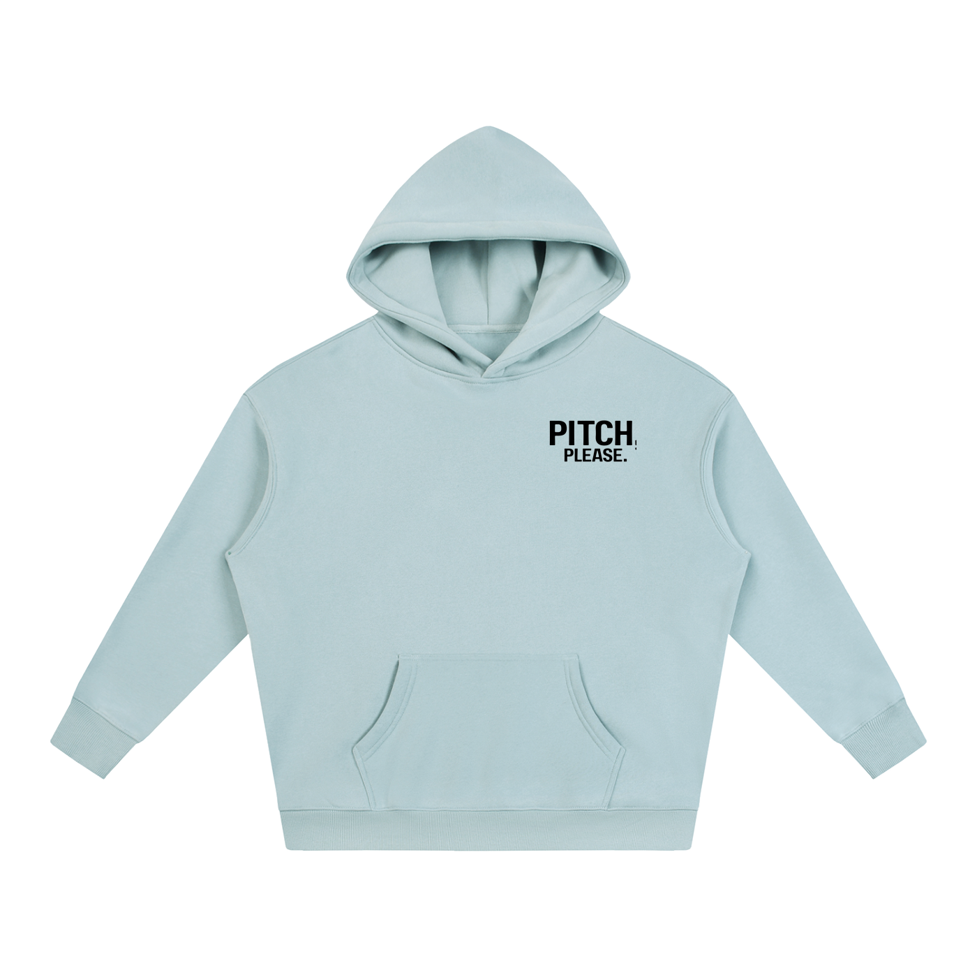 Pitch, Please | Oversize Fleeced Hoodie