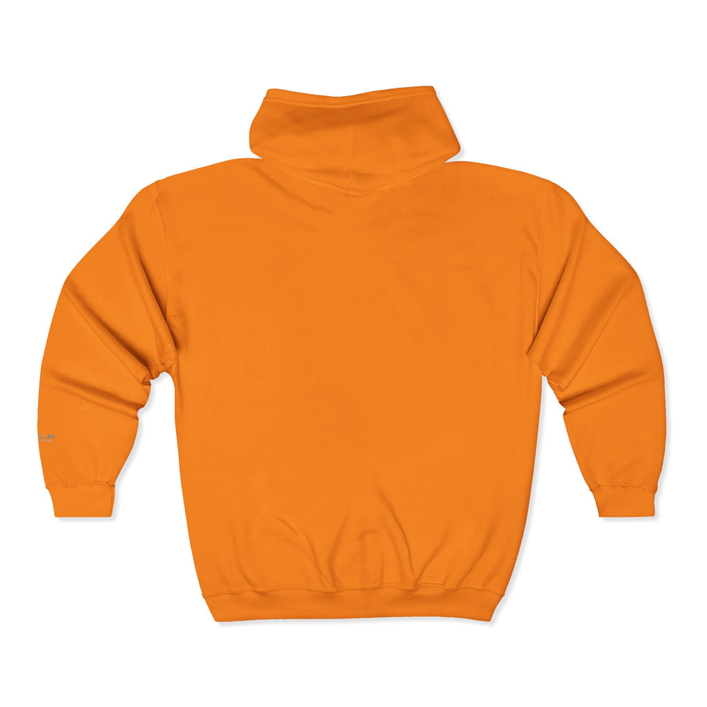 Talk Data To Me  | Retro Zip Embroidered Hoodie