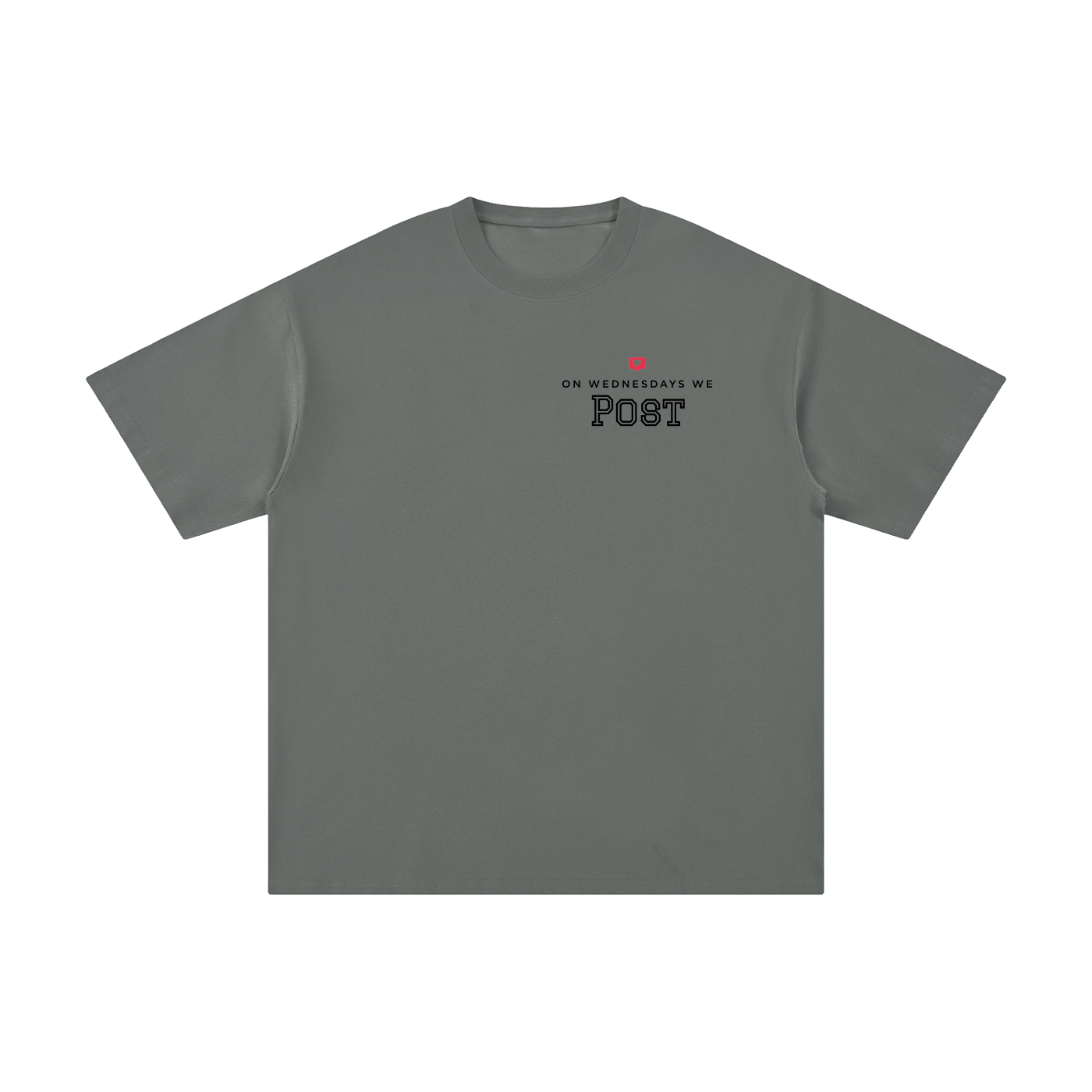 On Wednesdays, We Post | Unisex Pure Cotton T-Shirt