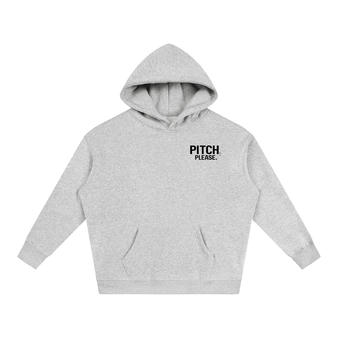 Pitch, Please | Oversize Fleeced Hoodie