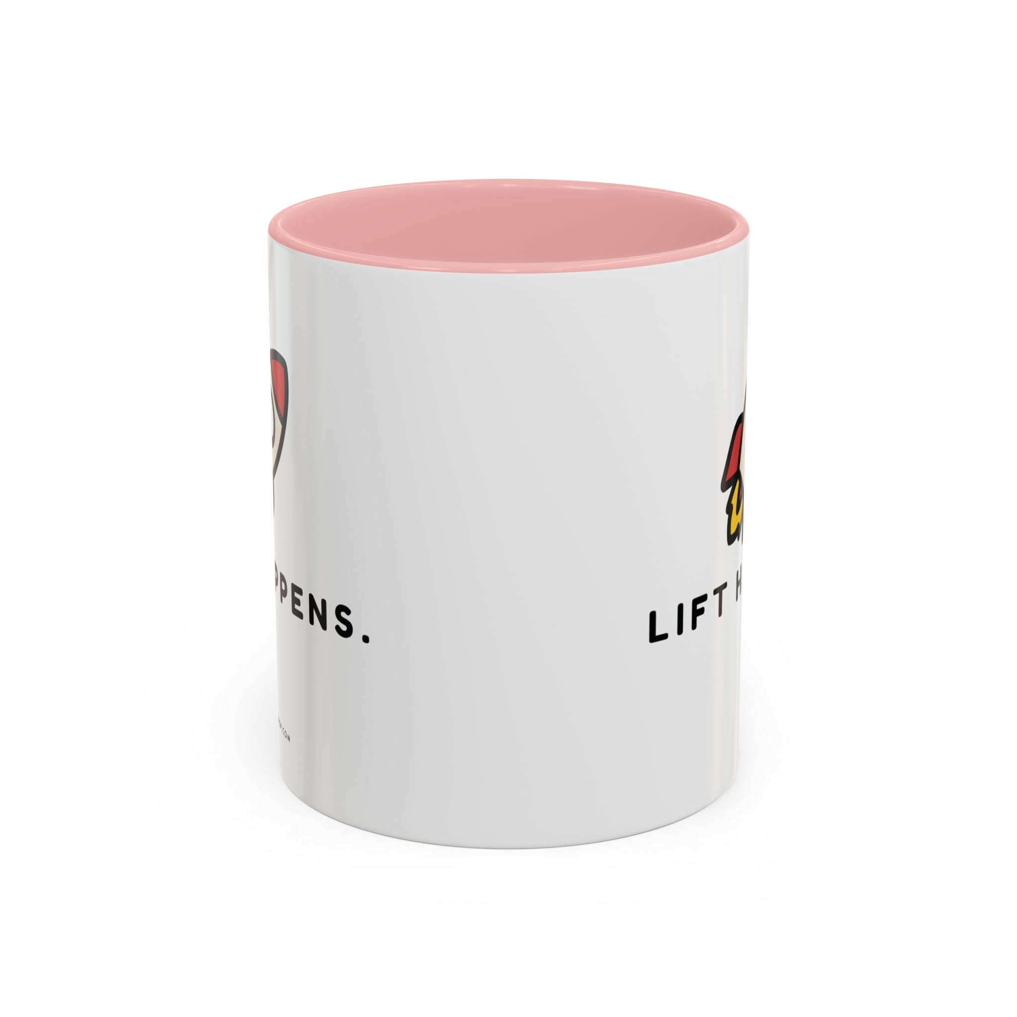 Lift Happens | Accent Coffee Mug (11, 15oz)