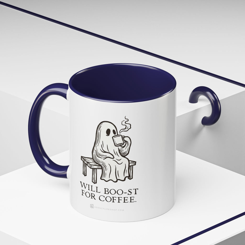 Will Boo-st for Coffee | Accent Mug (11/15oz)