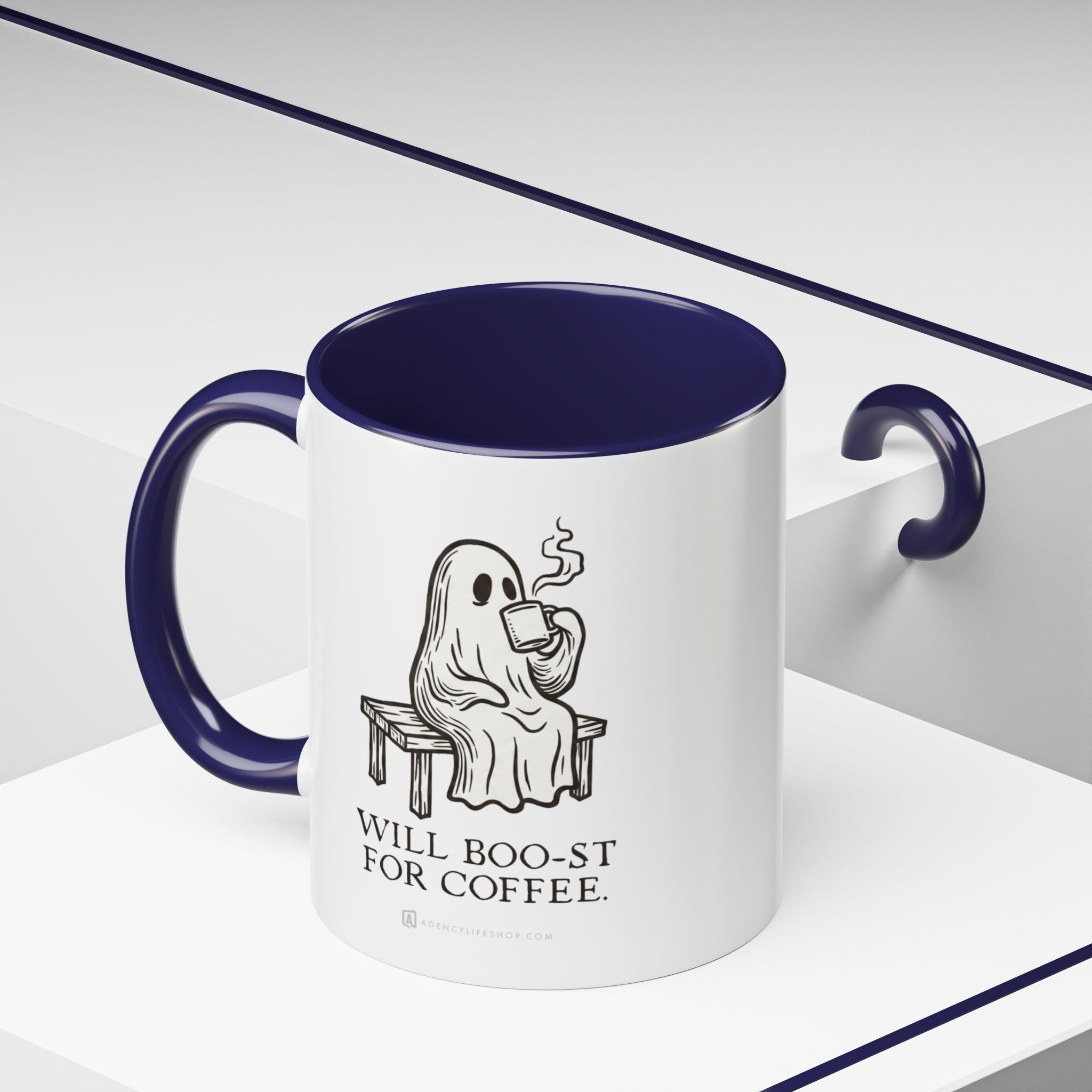Will Boo-st for Coffee | Accent Mug (11/15oz)