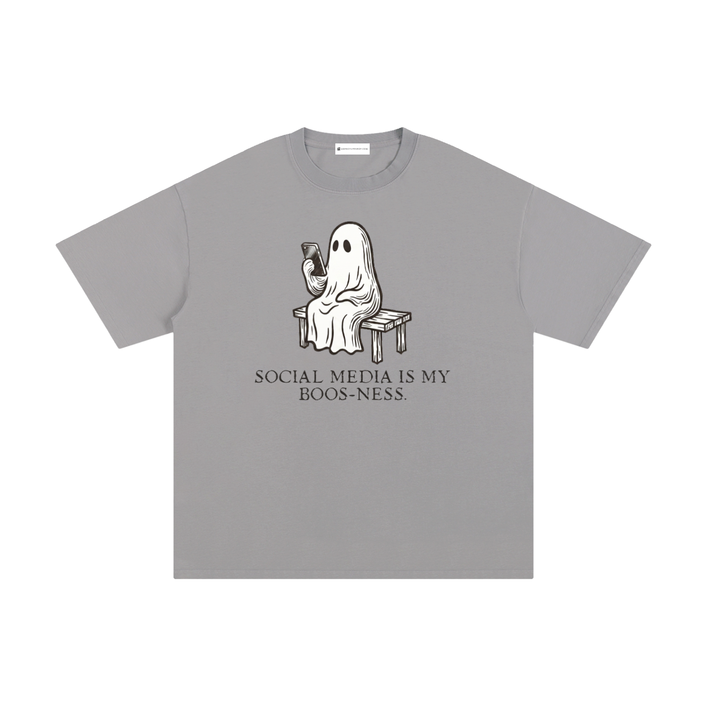 Social Media is My Boos-ness | Unisex Pure Cotton T-Shirt