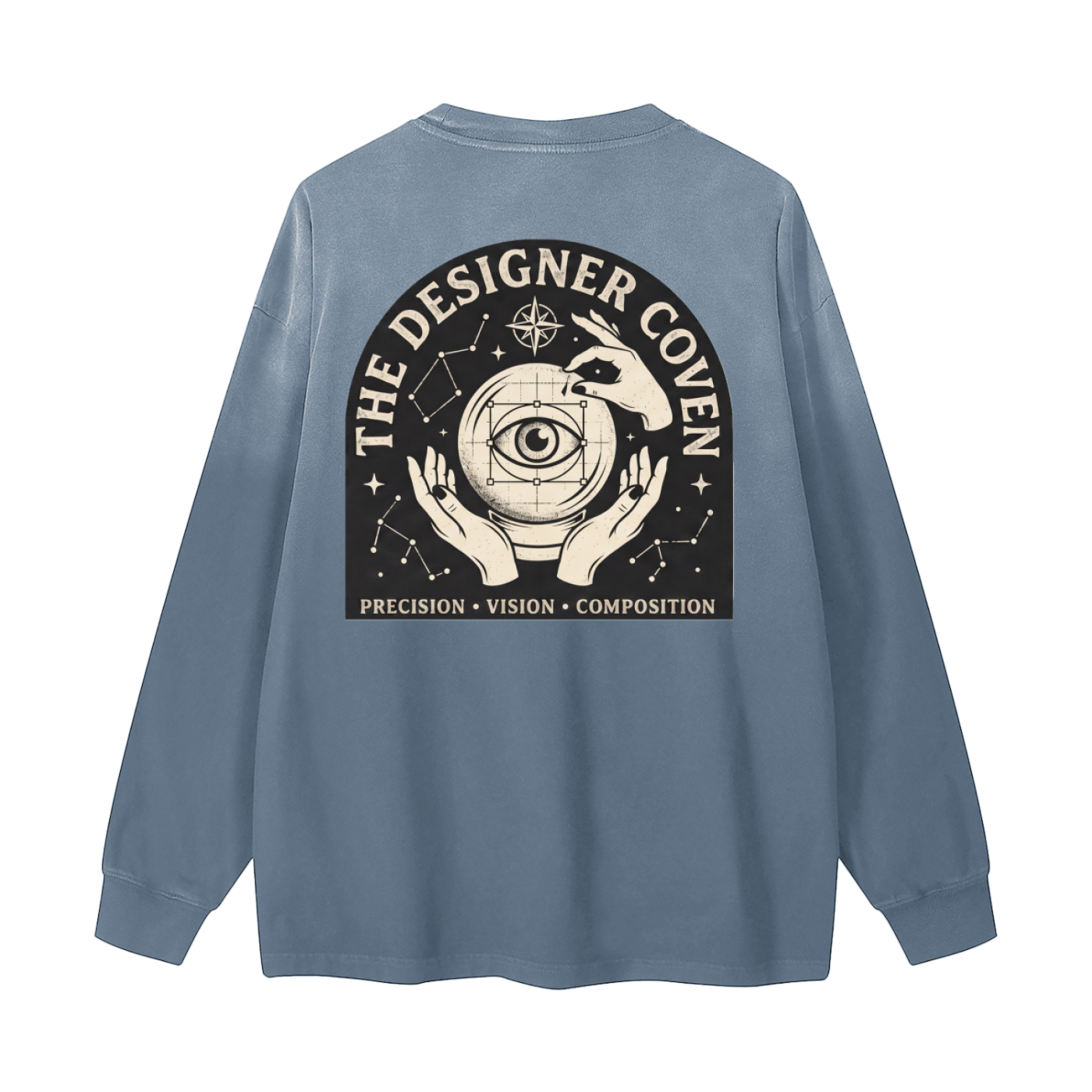 The Designer Coven | Gradient Washed Long Sleeve T-Shirt