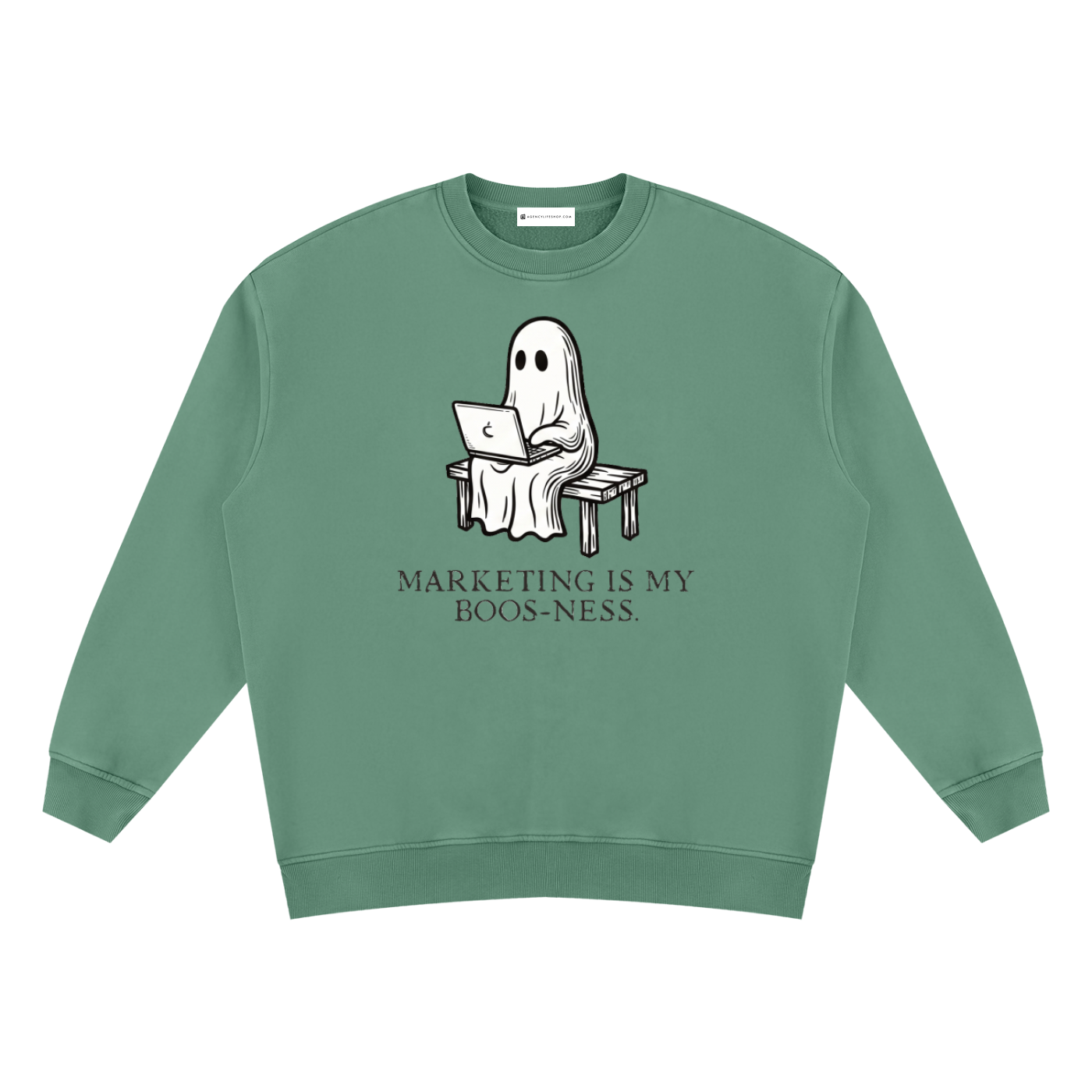 Marketing is My Boos-ness | Unisex Vintage Wash Fleece Sweatshirt