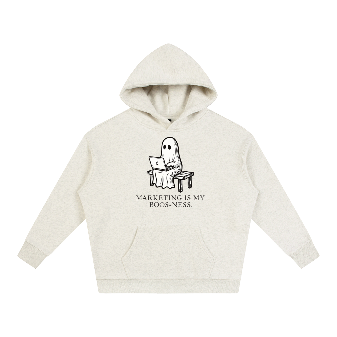 Social Media is My Boos-ness | Oversize Fleeced Hoodie