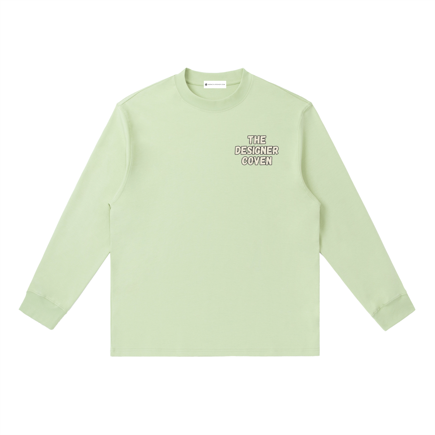 The Designer Coven | Essential Crewneck Long-Sleeve T-Shirt