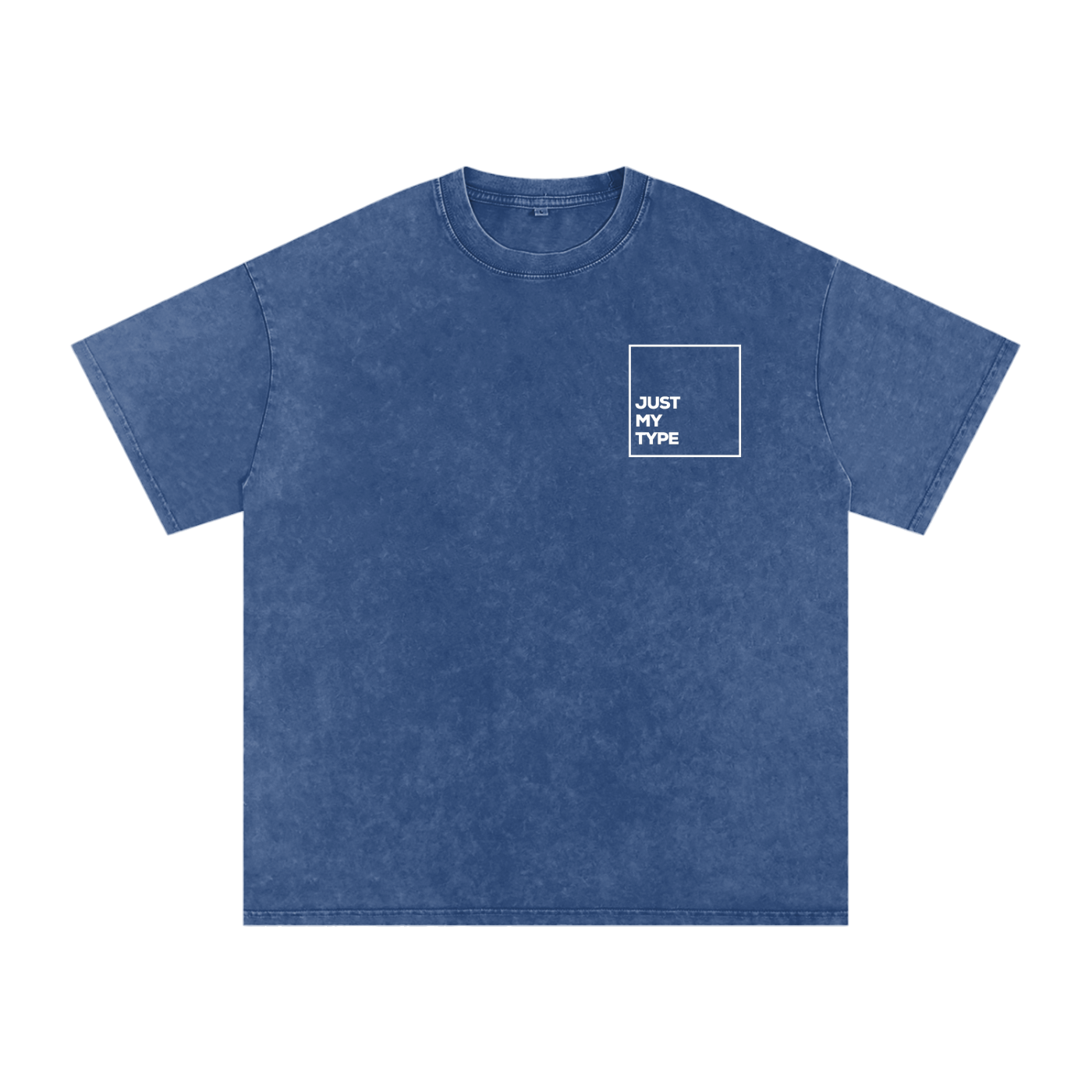 Just My Type | Snow Washed Oversized Cotton T-Shirt