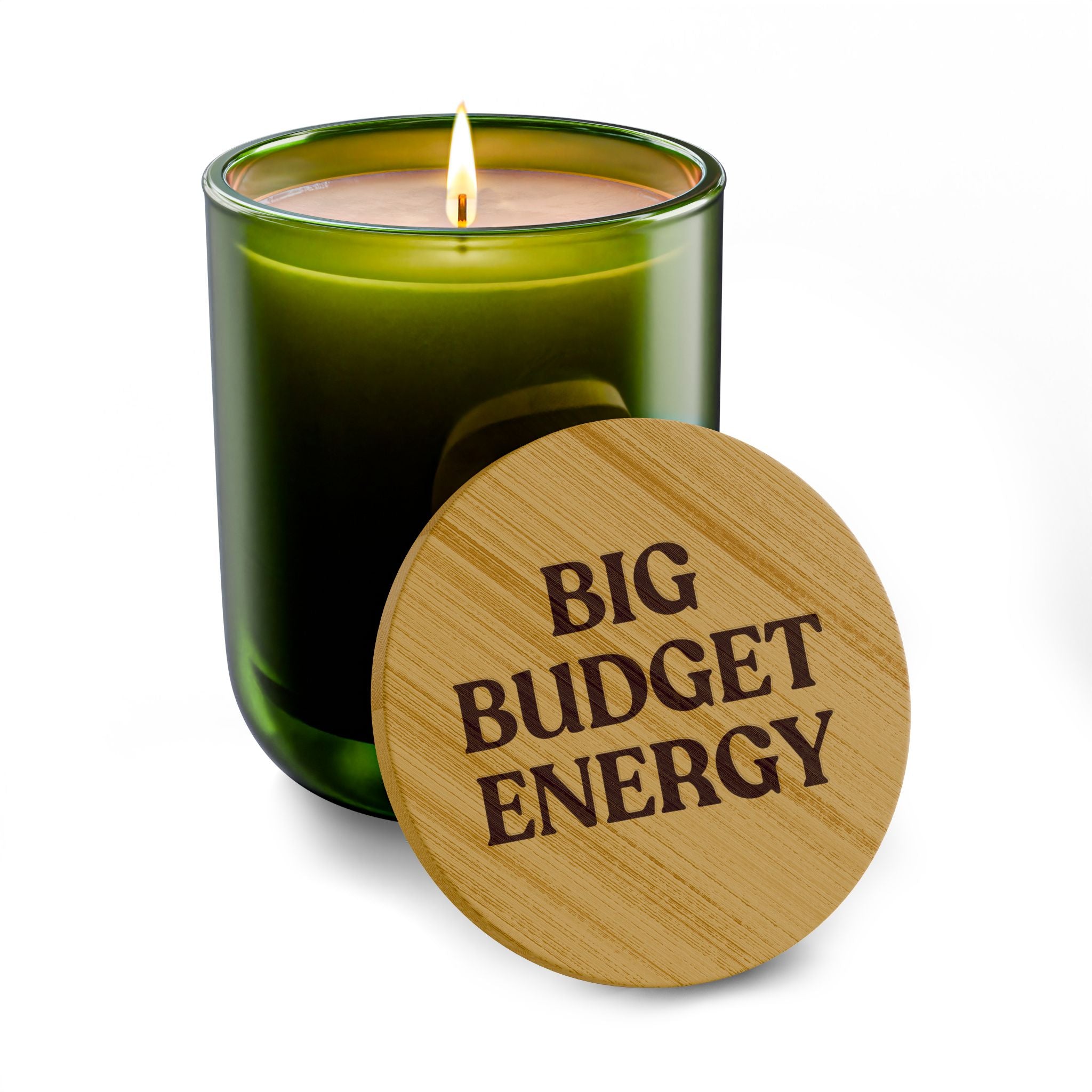 Big Budget Energy | Engraved 14oz Scented Soy Candle