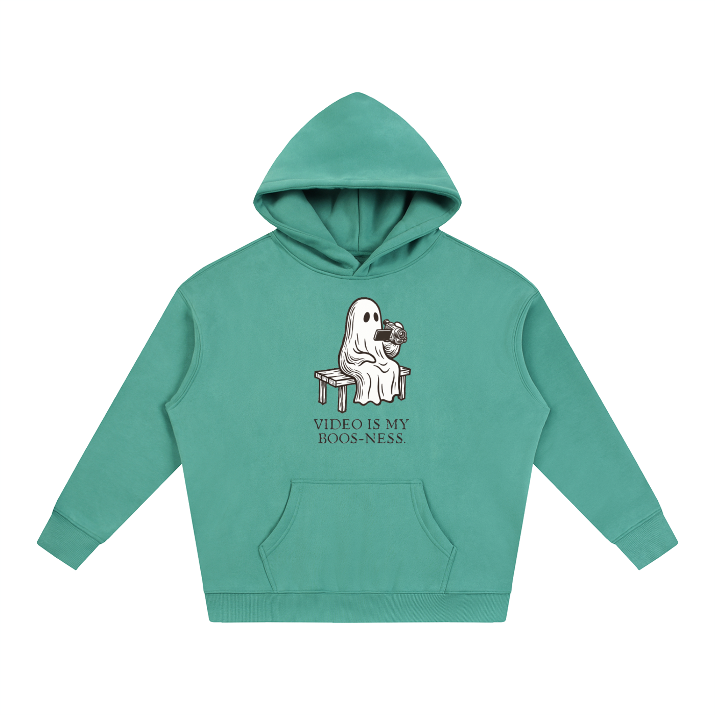 Video is My Boos-ness | Oversize Fleeced Hoodie