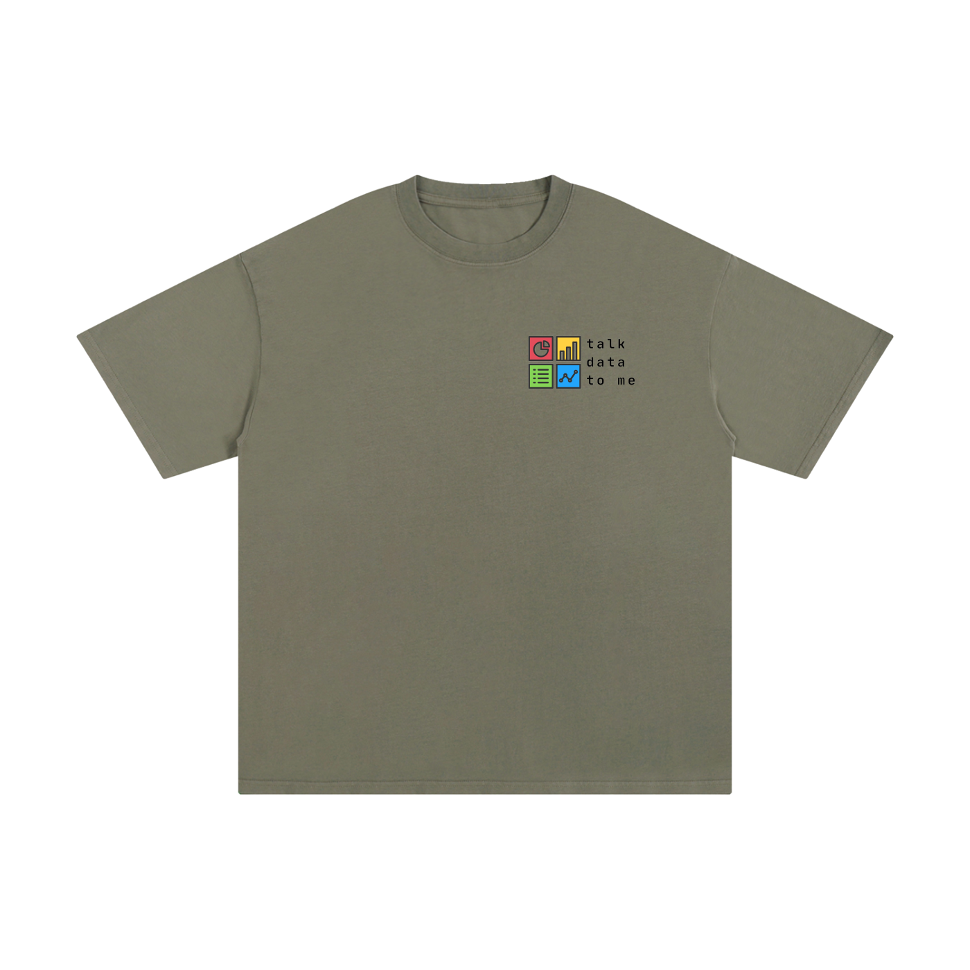 Talk Data To Me | Unisex Pure Cotton T-Shirt