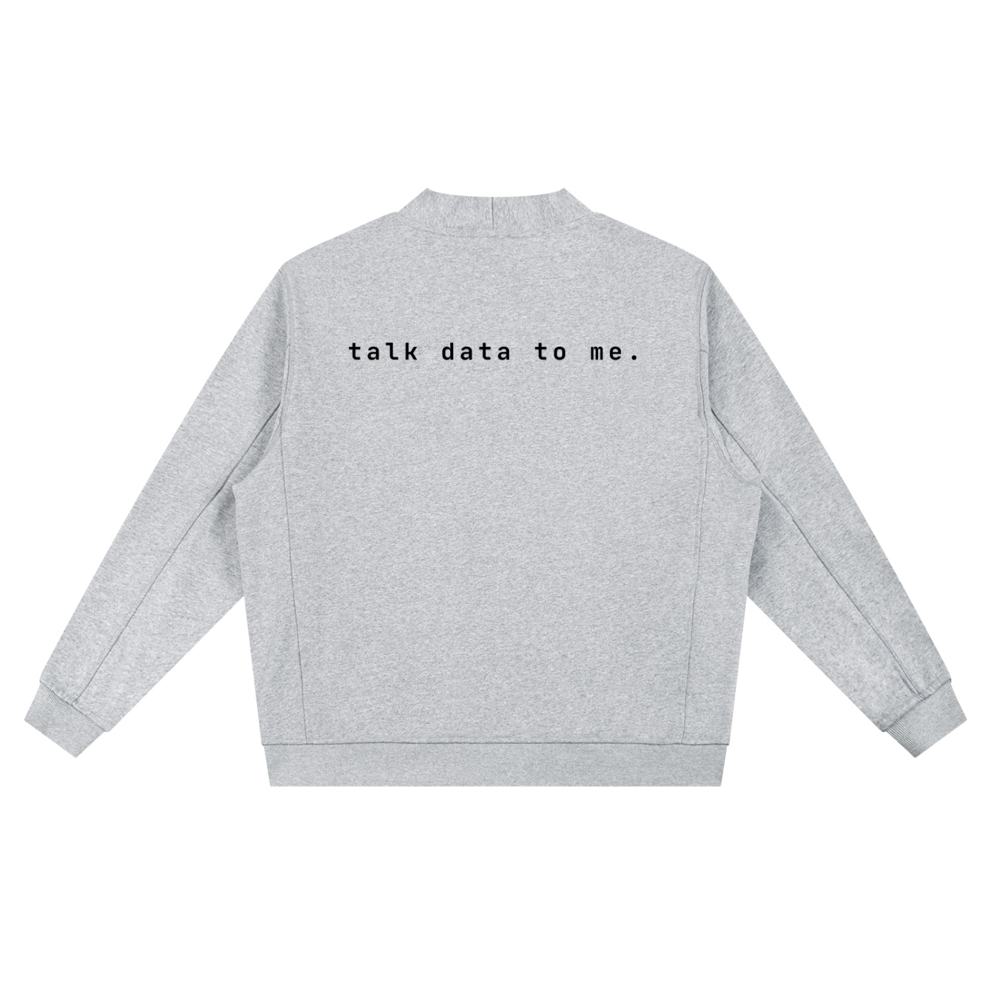 Talk Data To Me | Essential Heavyweight Sweat Cardigan