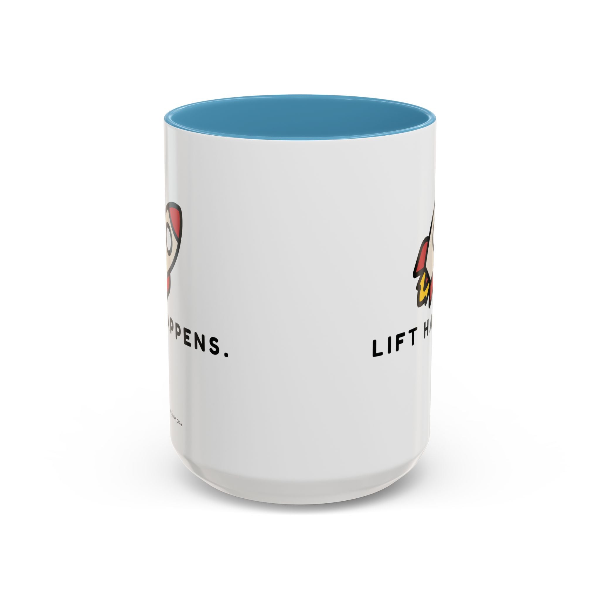 Lift Happens | Accent Coffee Mug (11, 15oz)
