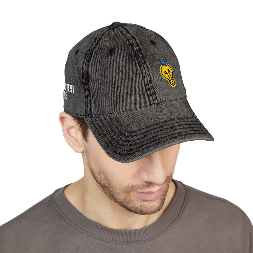 Copy of Content Queen | Vintage Embroidered Baseball Cap