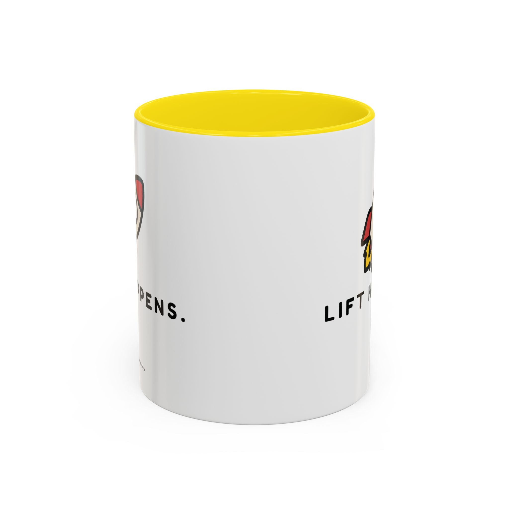 Lift Happens | Accent Coffee Mug (11, 15oz)