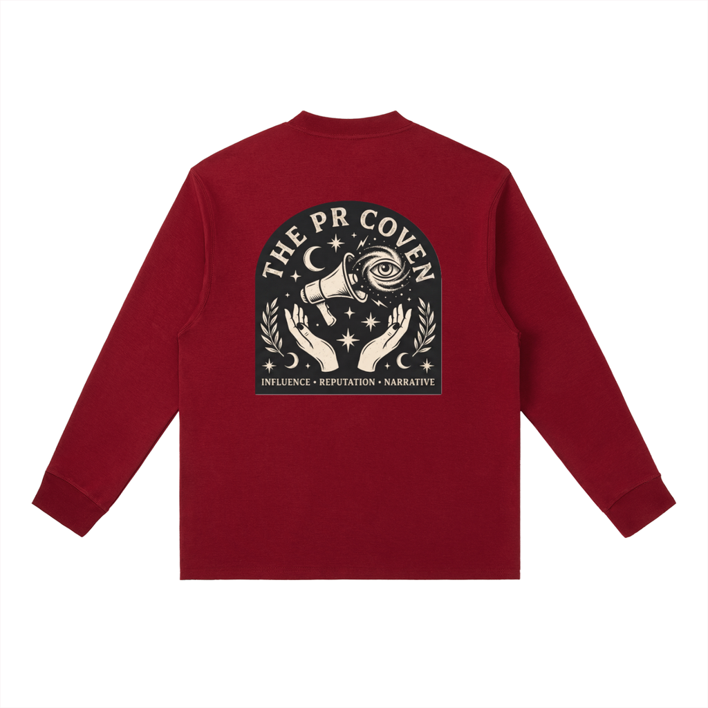 The PR Coven | Essential Crewneck Long-Sleeve T-Shirt