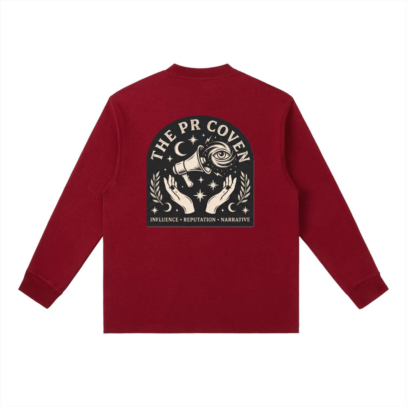 The PR Coven | Essential Crewneck Long-Sleeve T-Shirt