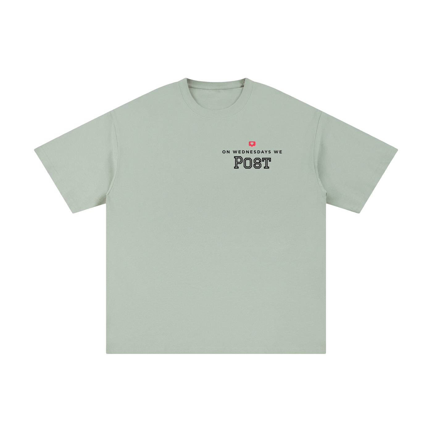 On Wednesdays, We Post | Unisex Pure Cotton T-Shirt