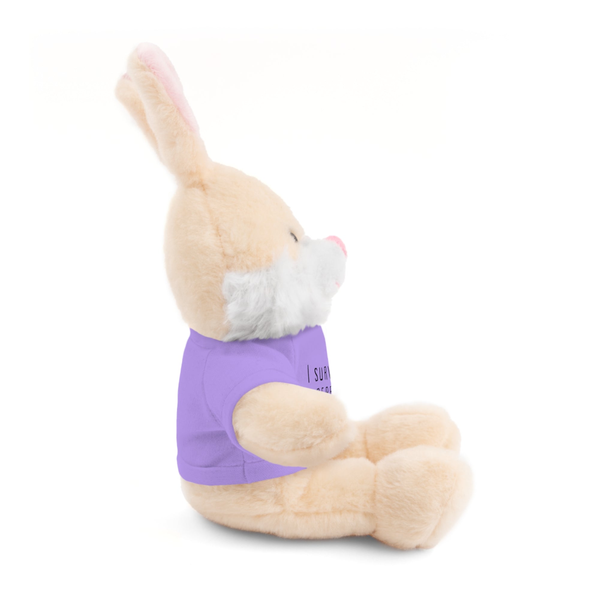 I Survived A Rebrand | Plush Stuffed Toy with Graphic Tee