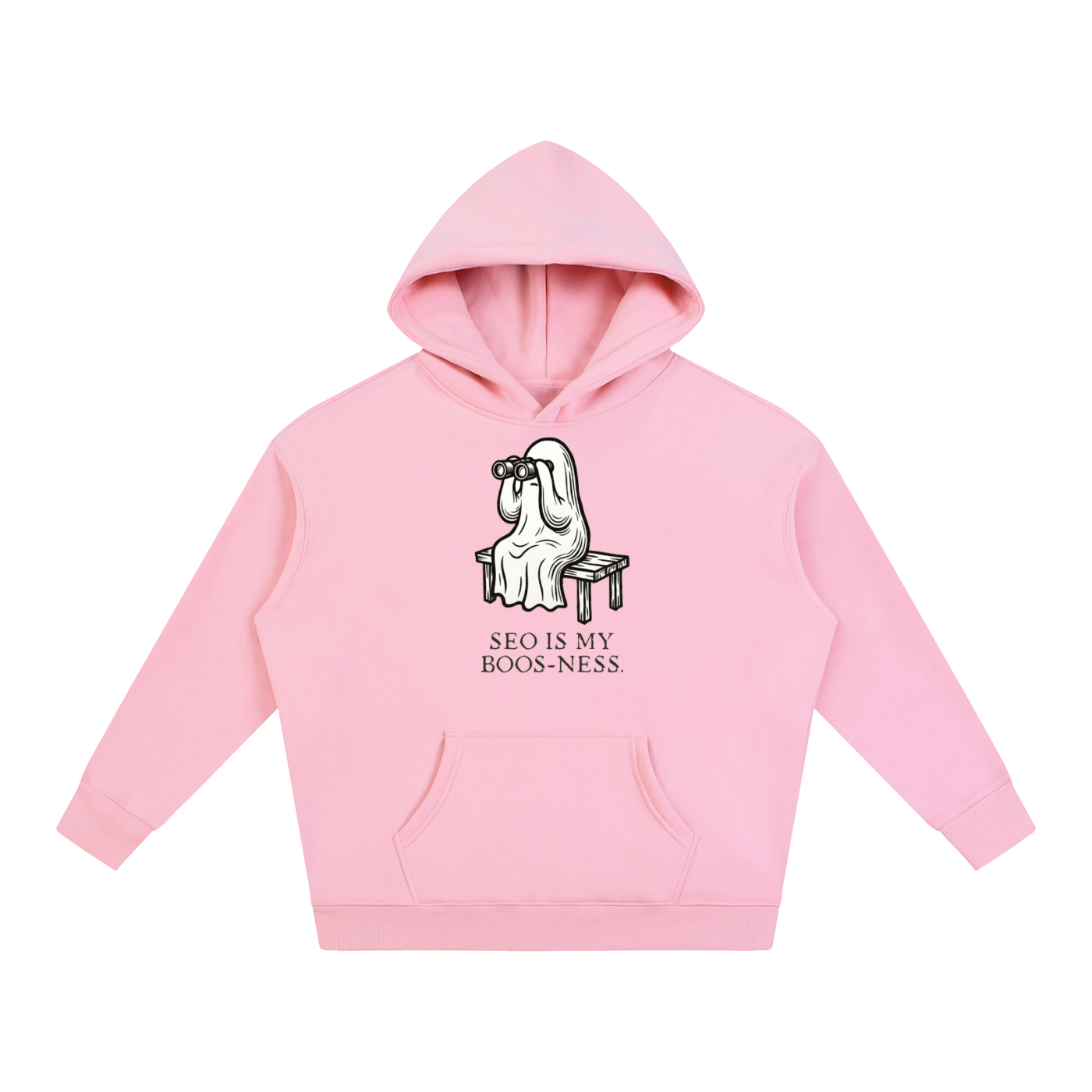 SEO is My Boos-ness | Oversize Fleeced Hoodie