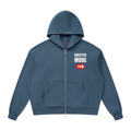 Creative Mode: On | Unisex Drop Shoulder Full Zip Hoodie