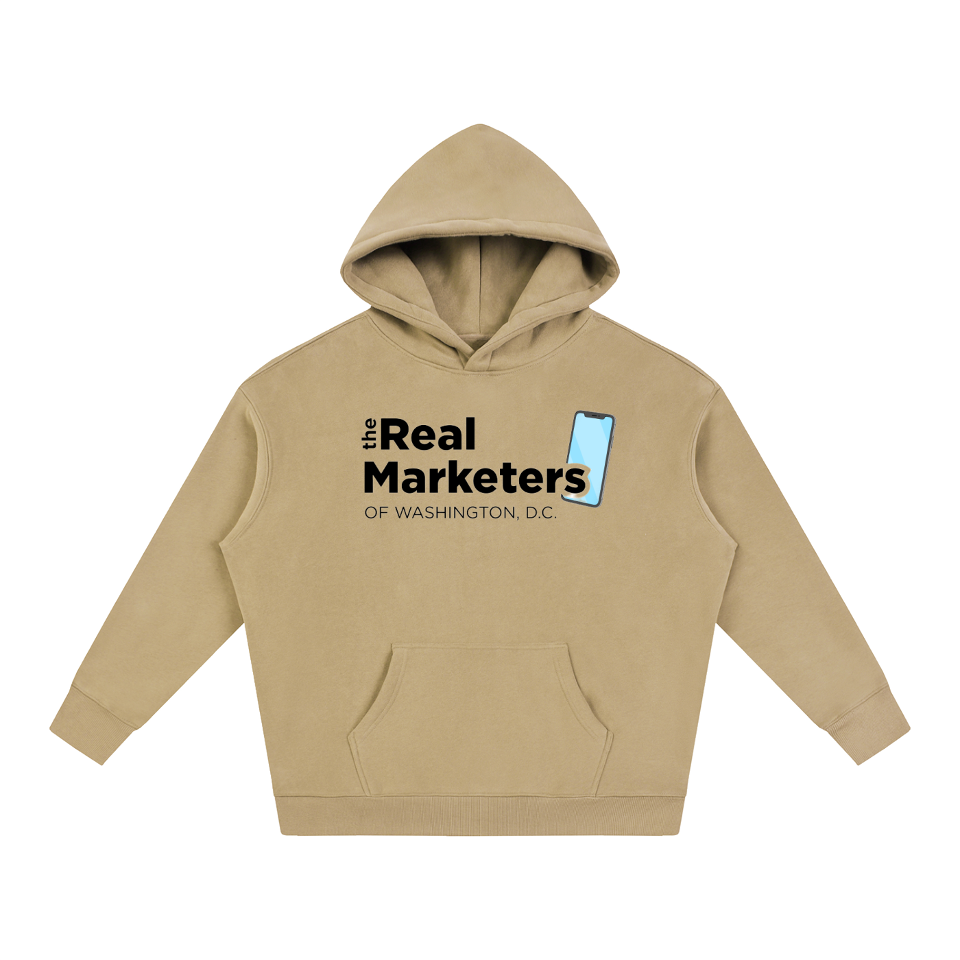 The Real Marketers of Washington, D.C. | Oversize Fleeced Hoodie