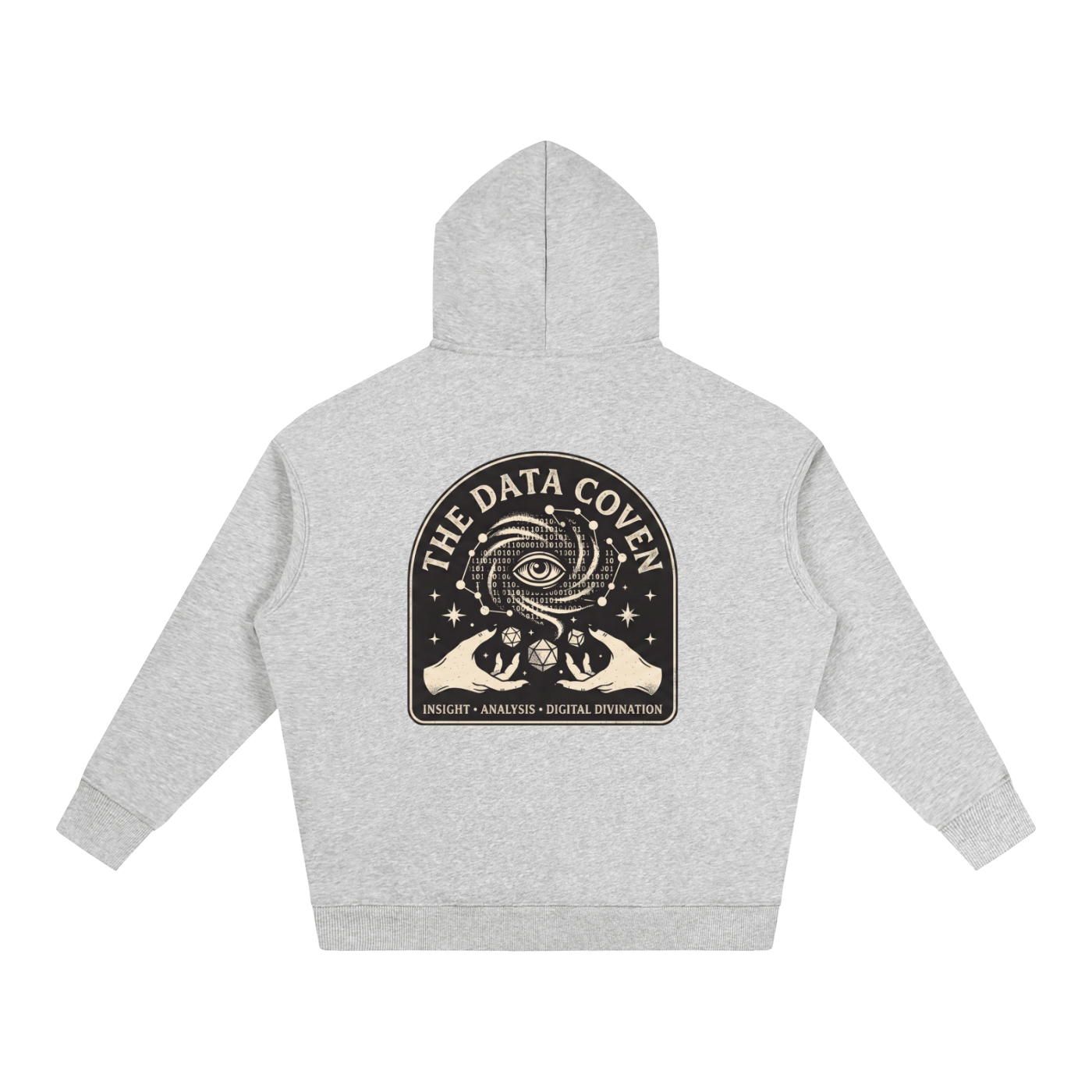 The Data Coven | Oversized Fleeced Hoodie