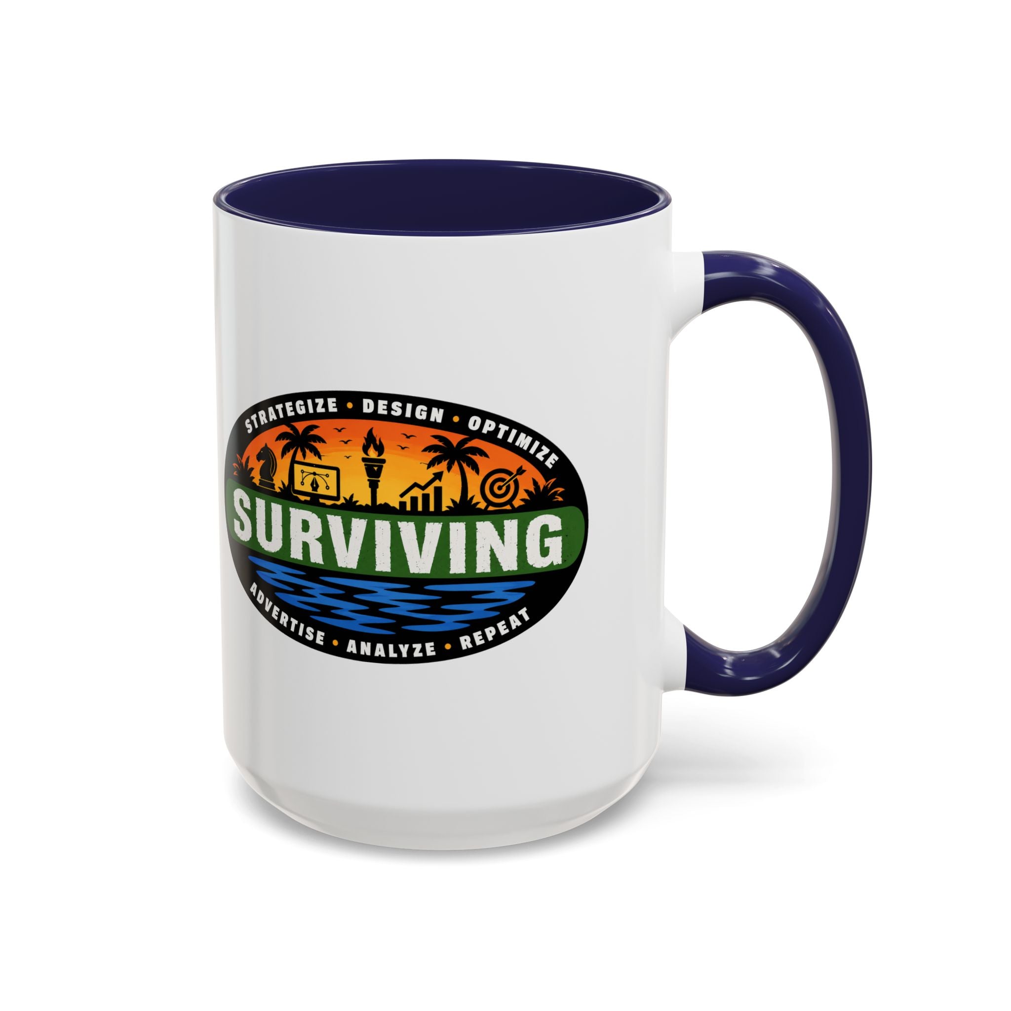 Surviving in Marketing | Coffee Mug