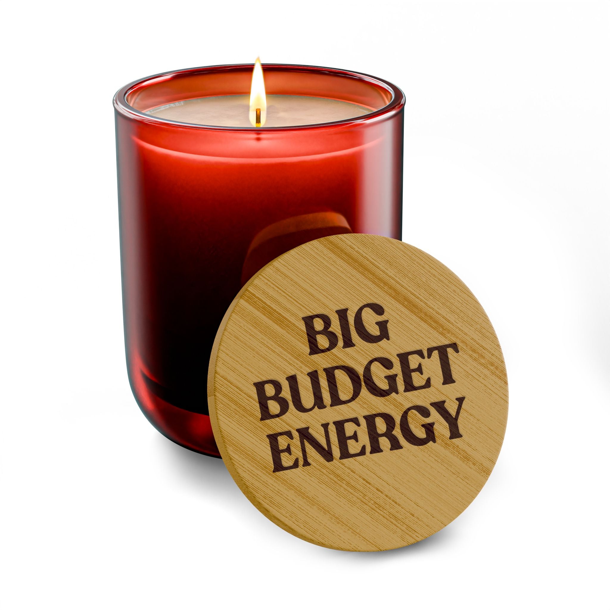 Big Budget Energy | Engraved 14oz Scented Soy Candle