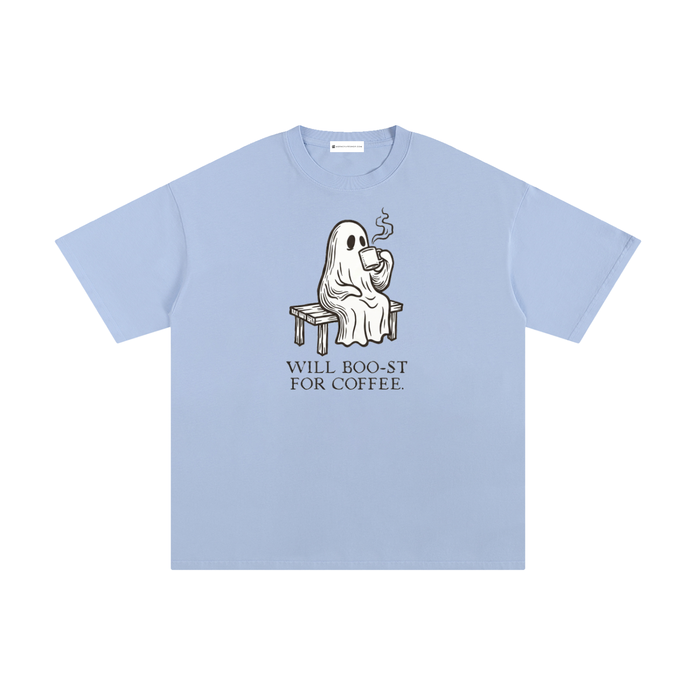 Will Boo-st for Coffee | Unisex Pure Cotton T-Shirt